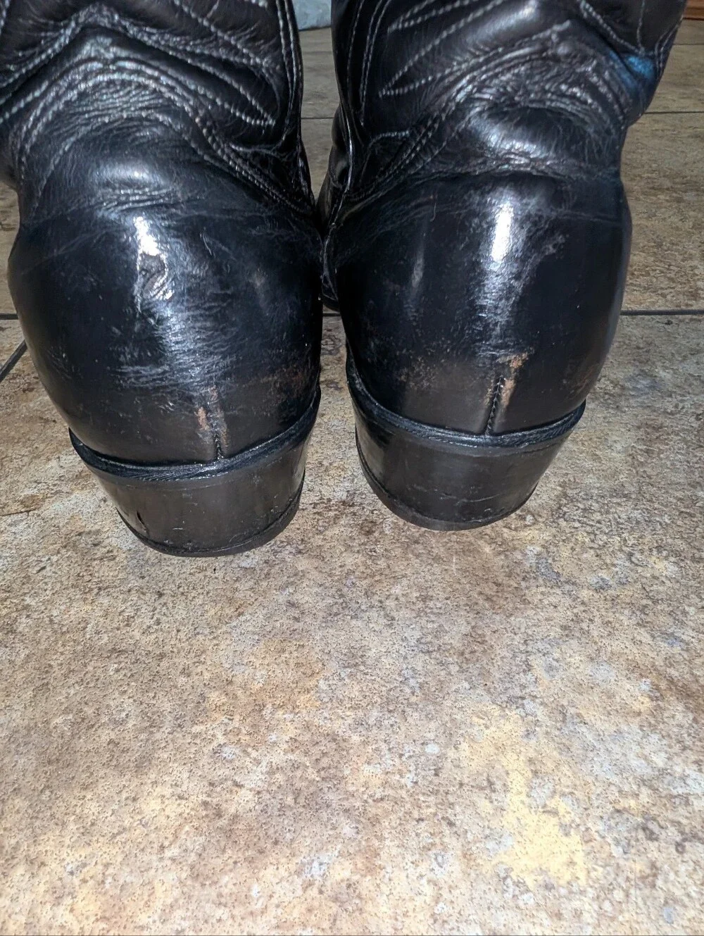 Mason Vintage Leather Boots Men's 10 D 1988
